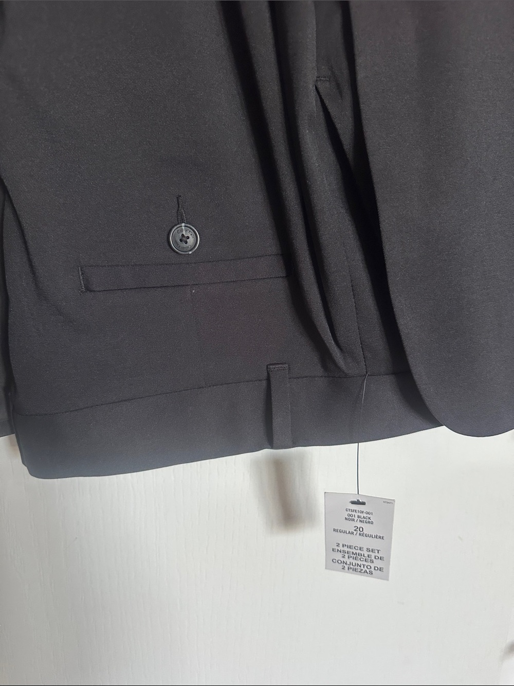 Calvin Klein Black Boy’s Two Piece Jacket Set - Picture 4 of 5